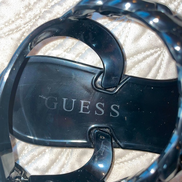 •Guess black sandals - Picture 2 of 5